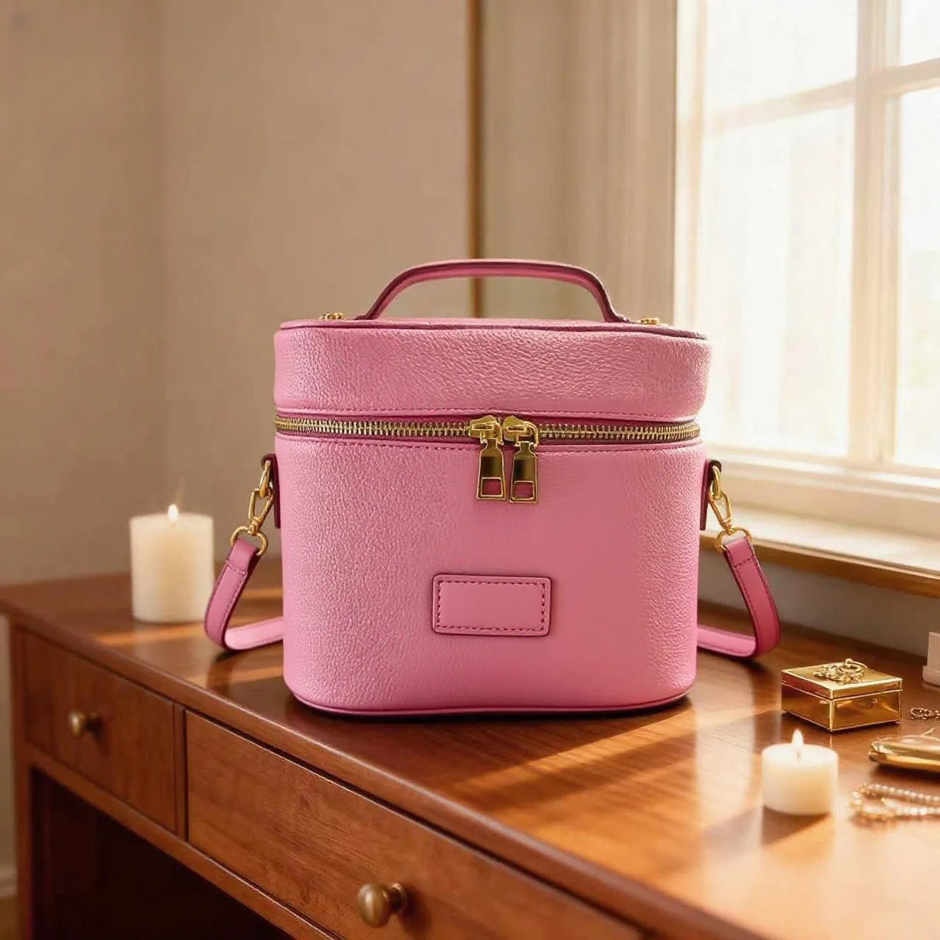Sac à cosmétiques luxe grande capacité – 5 coloris