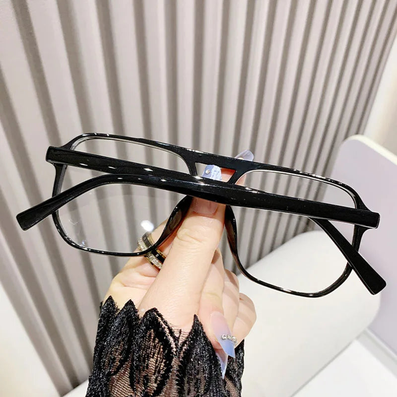 Lot 2 lunettes de lecture  – Style oversize, anti-lumière bleue