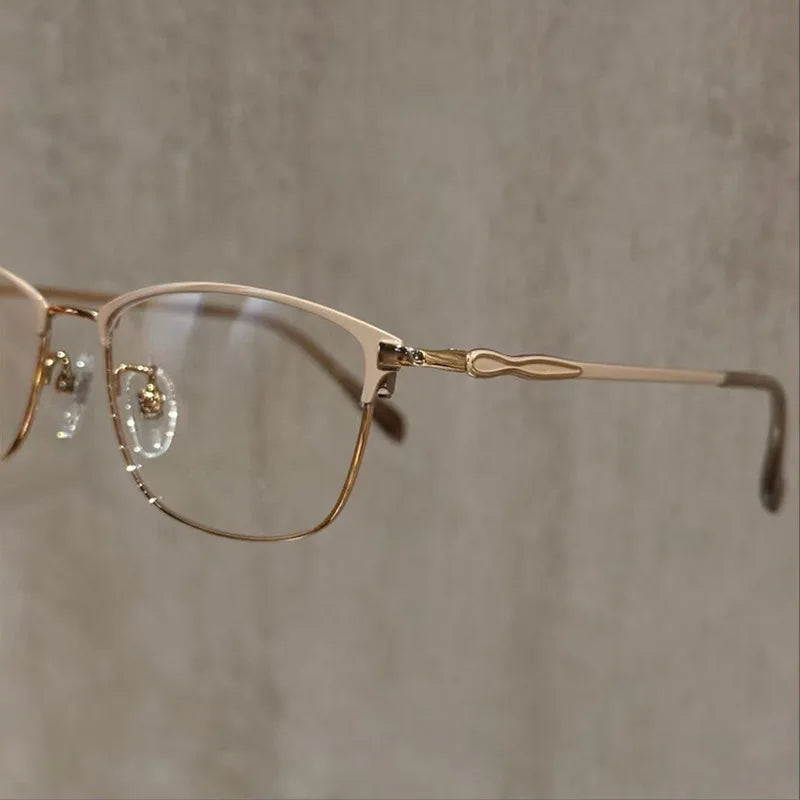 Lunettes de lecture anti-lumière bleue – Style rétro littéraire, ultra-légères