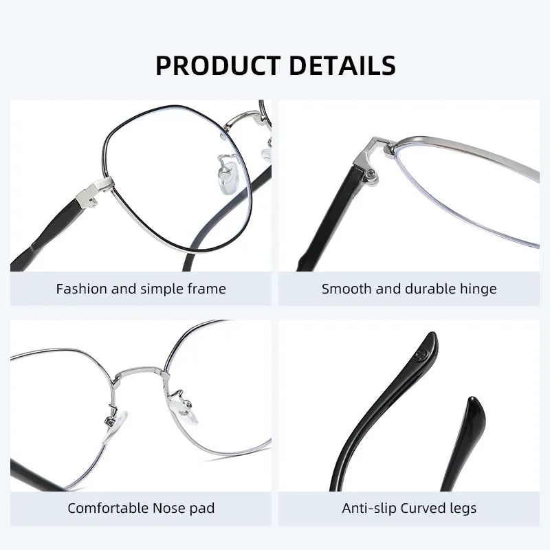 Lunettes de Lecture Progressives Femme – Anti Lumière Bleue & Multifocales