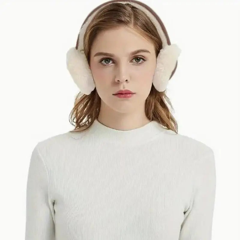 Cache-oreilles pliables  – Peluche douce – Plusieurs coloris