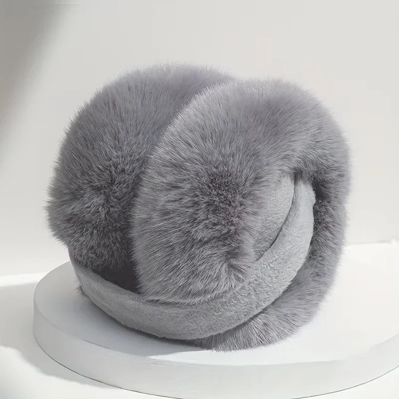 Cache-oreilles unisexe hiver – Peluche douce, protection froid, mode outdoor