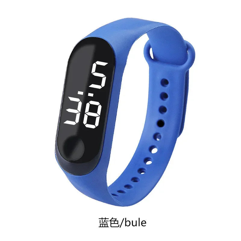 Montre digitale LED femme – Bracelet silicone sport & casual – Plusieurs coloris