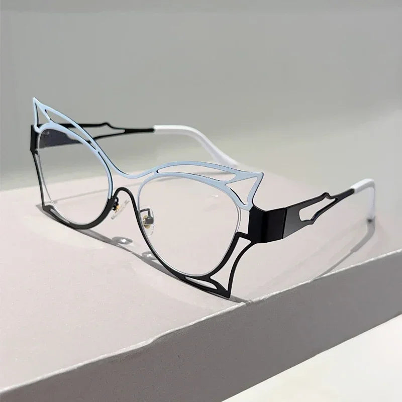 Lunettes papillon  – Anti-lumière bleue, multicolore – Plusieurs coloris