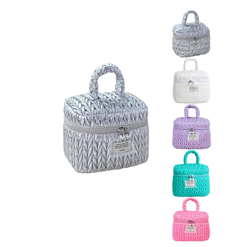 Trousse maquillage grande capacité –  voyage & quotidien 5 coloris