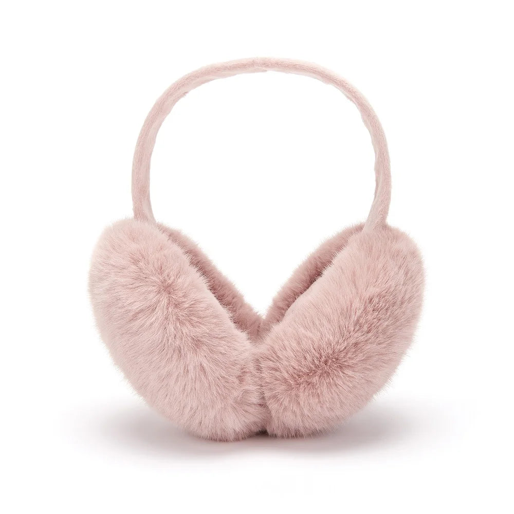 Cache-oreilles fausse fourrure unisexe – Pliables – Plusieurs coloris