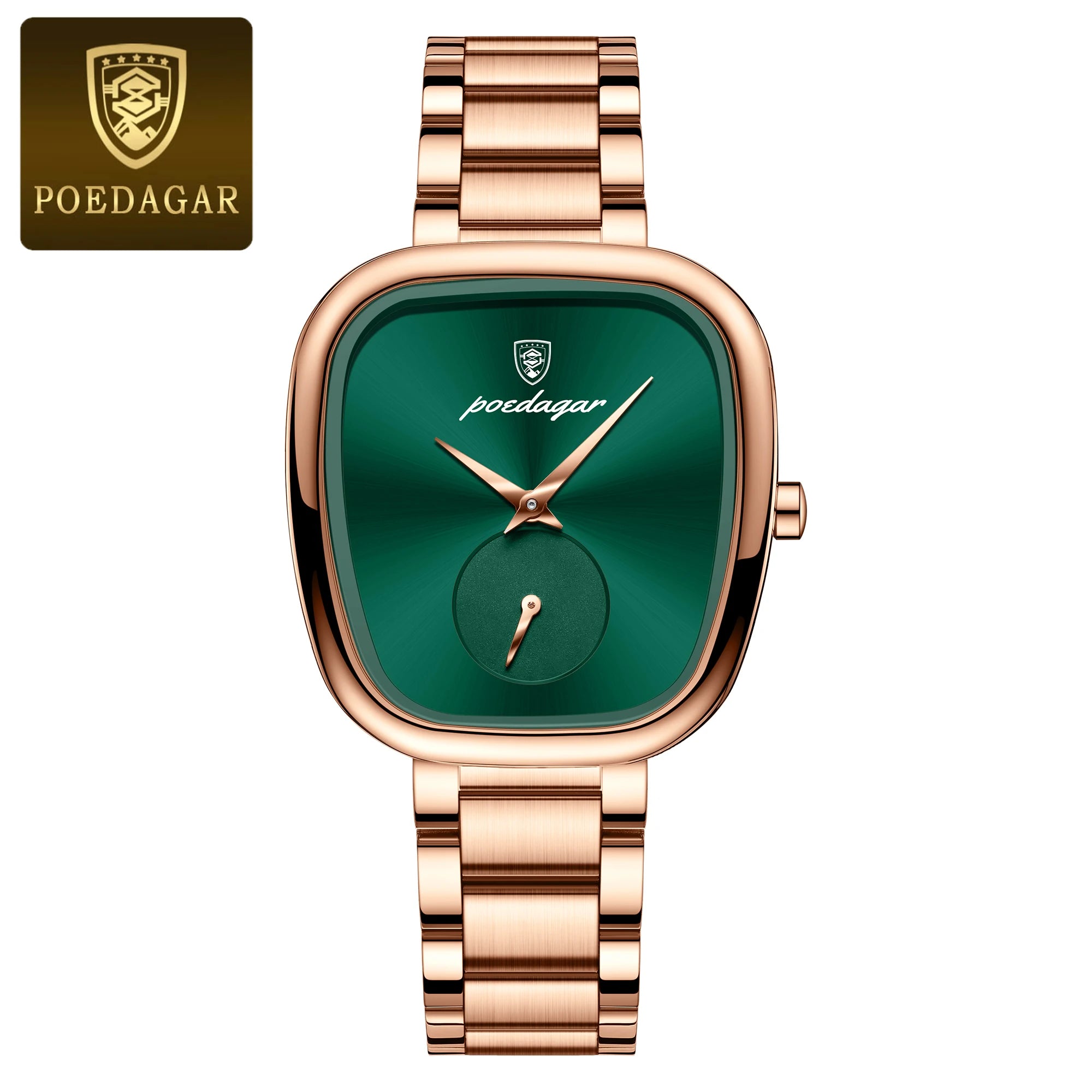 Montre femme luxe – Acier inoxydable, quartz, étanche – Plusieurs coloris