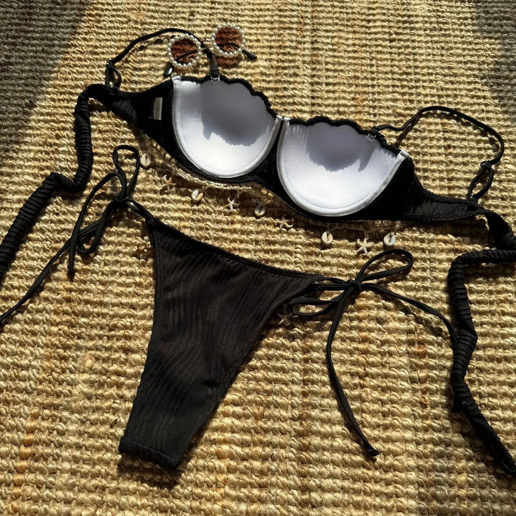 Bikini coquillage Push-Up – 5 Coloris