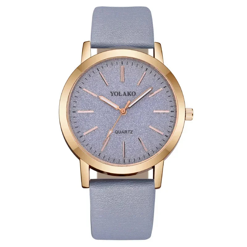 Montre femme cuir quartz – Design luxe & fashion – Plusieurs coloris