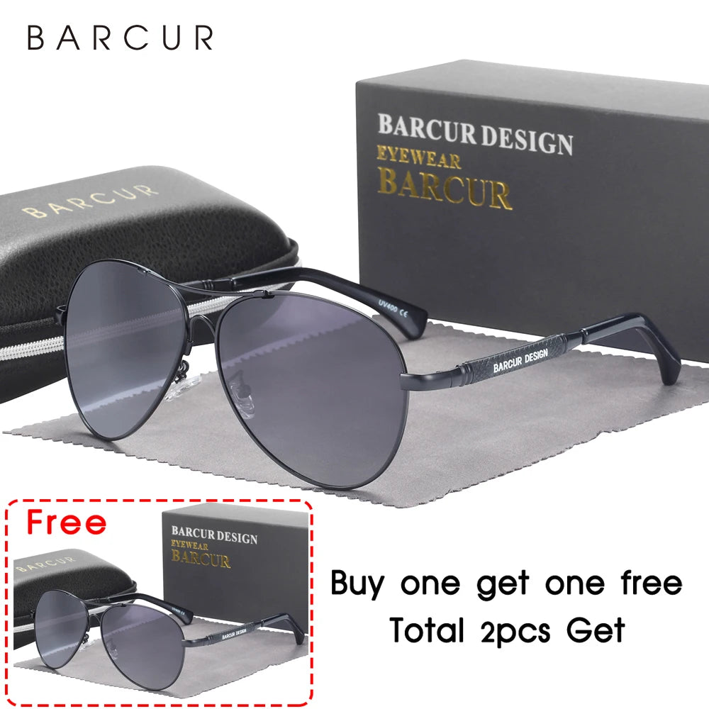 Lunettes de soleil pilote – Monture acier  – Plusieurs coloris