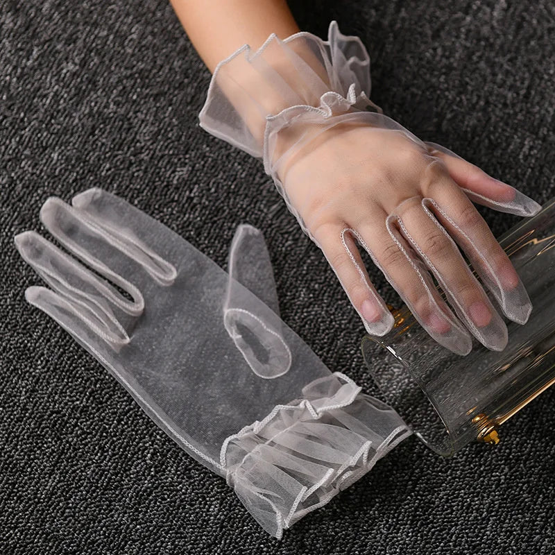 Gants tulle femme 8 coloris