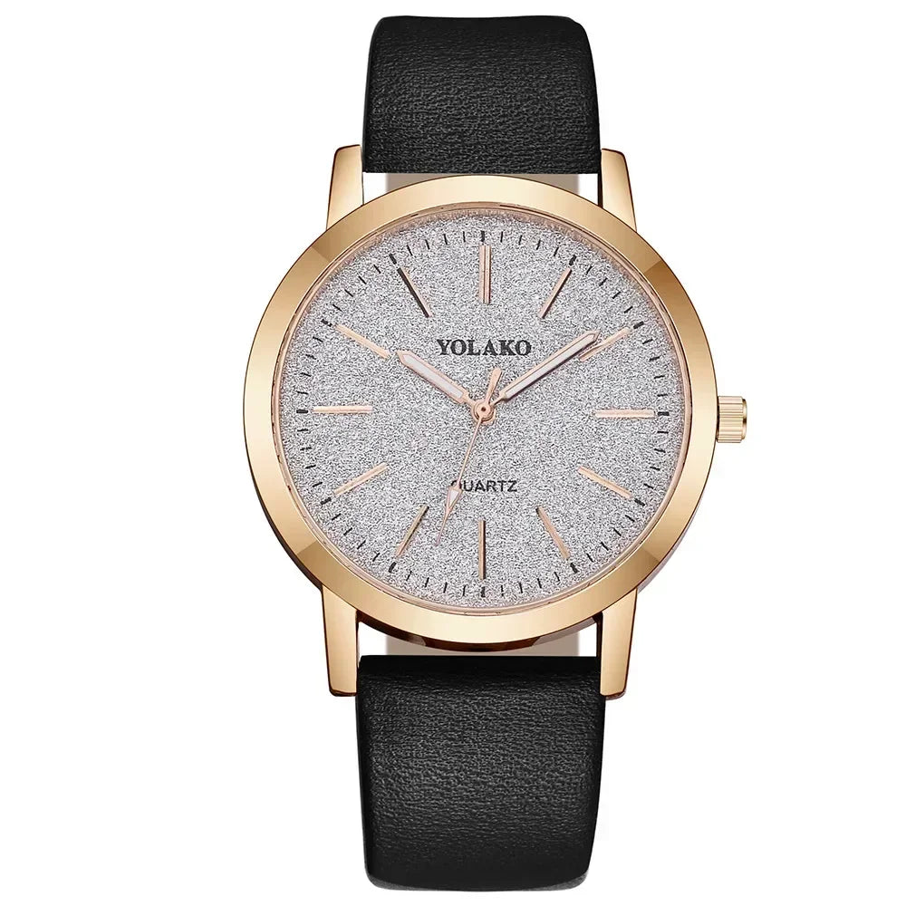 Montre femme cuir quartz – Design luxe & fashion – Plusieurs coloris