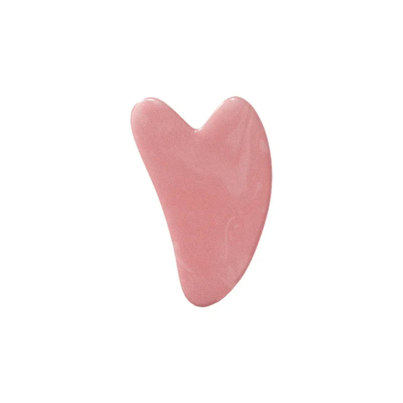 Rouleau masseur visage, cou & yeux – Résine, Gua Sha, soins de la peau