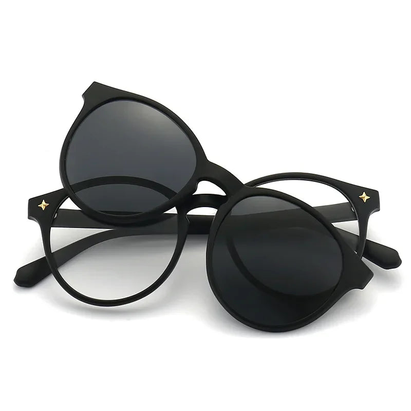 Lunettes de soleil clip magnétique polarisant 2 en 1 – Plusieurs coloris