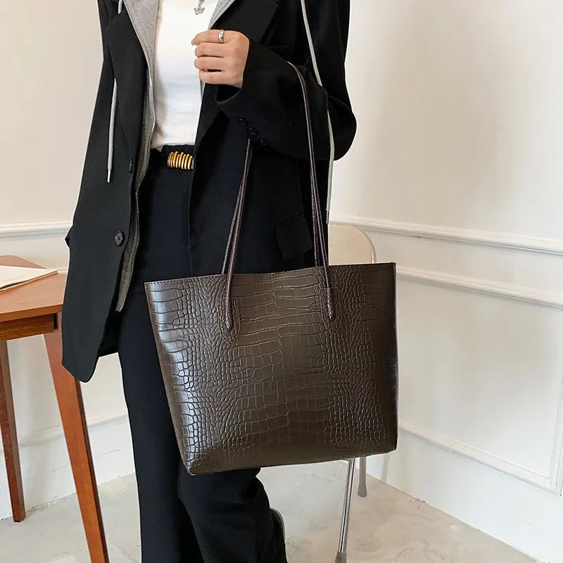 Grand sac à main  – Fourre-tout mode – Plusieurs coloris