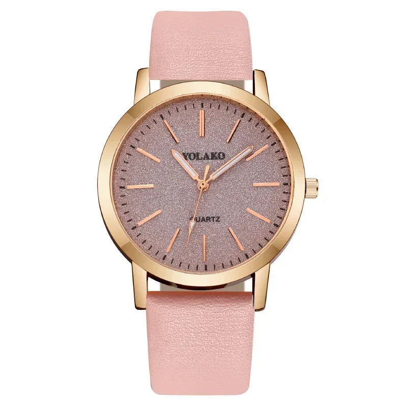 Montre femme cuir quartz – Design luxe & fashion – Plusieurs coloris