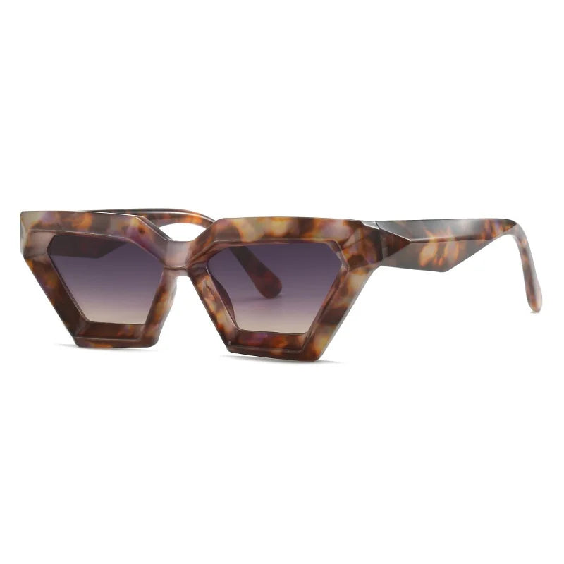 Lunettes de soleil femme carrées – Monture polycarbonate – Plusieurs coloris