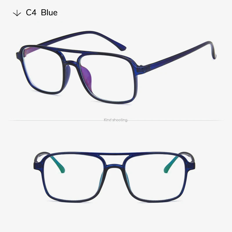 Lunettes vintage unisexe – Double pont – Plusieurs coloris