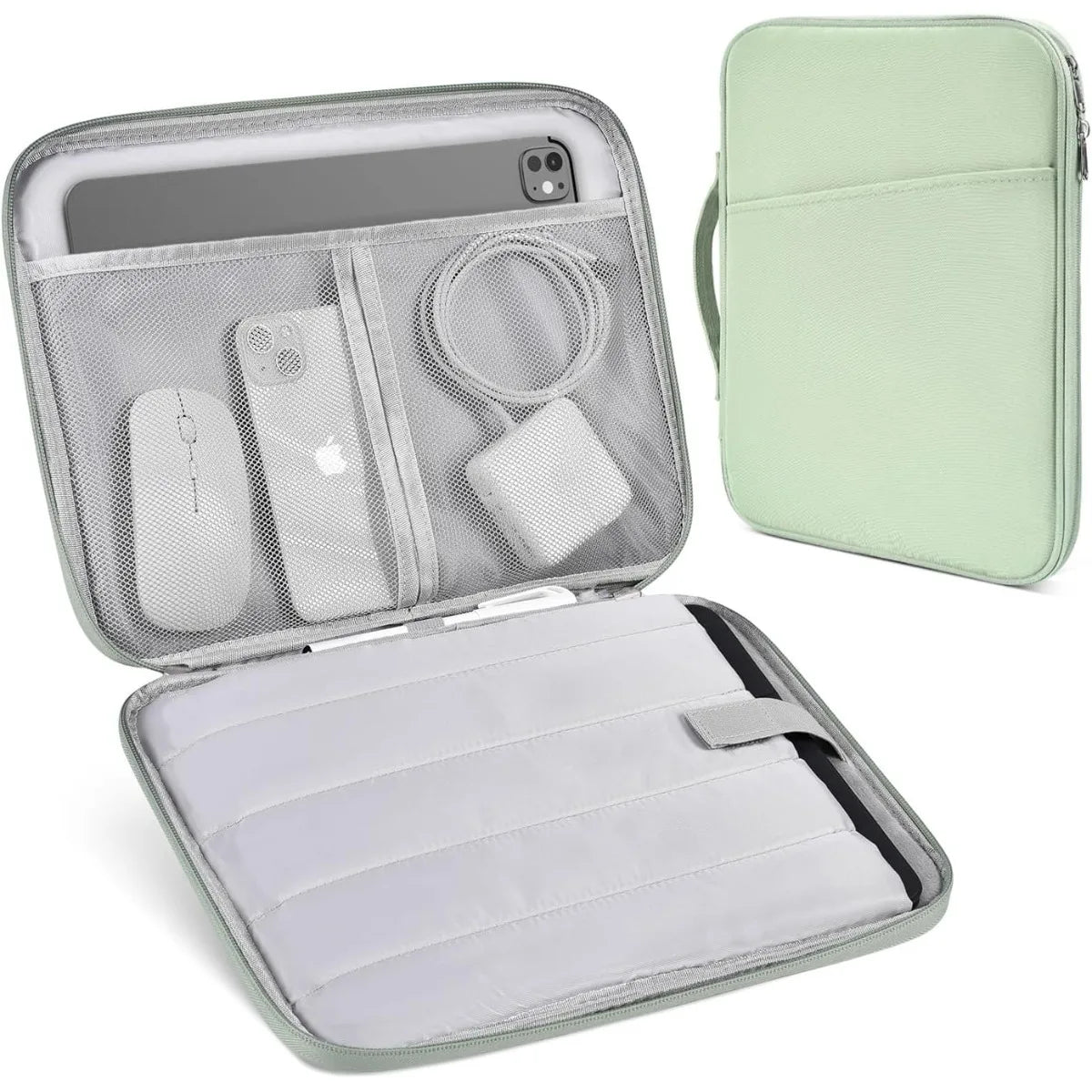 Housse pochette iPad Pro 12,9–13 pouces & iPad Air M2 – Protection antichoc, imperméable, 2 coloris