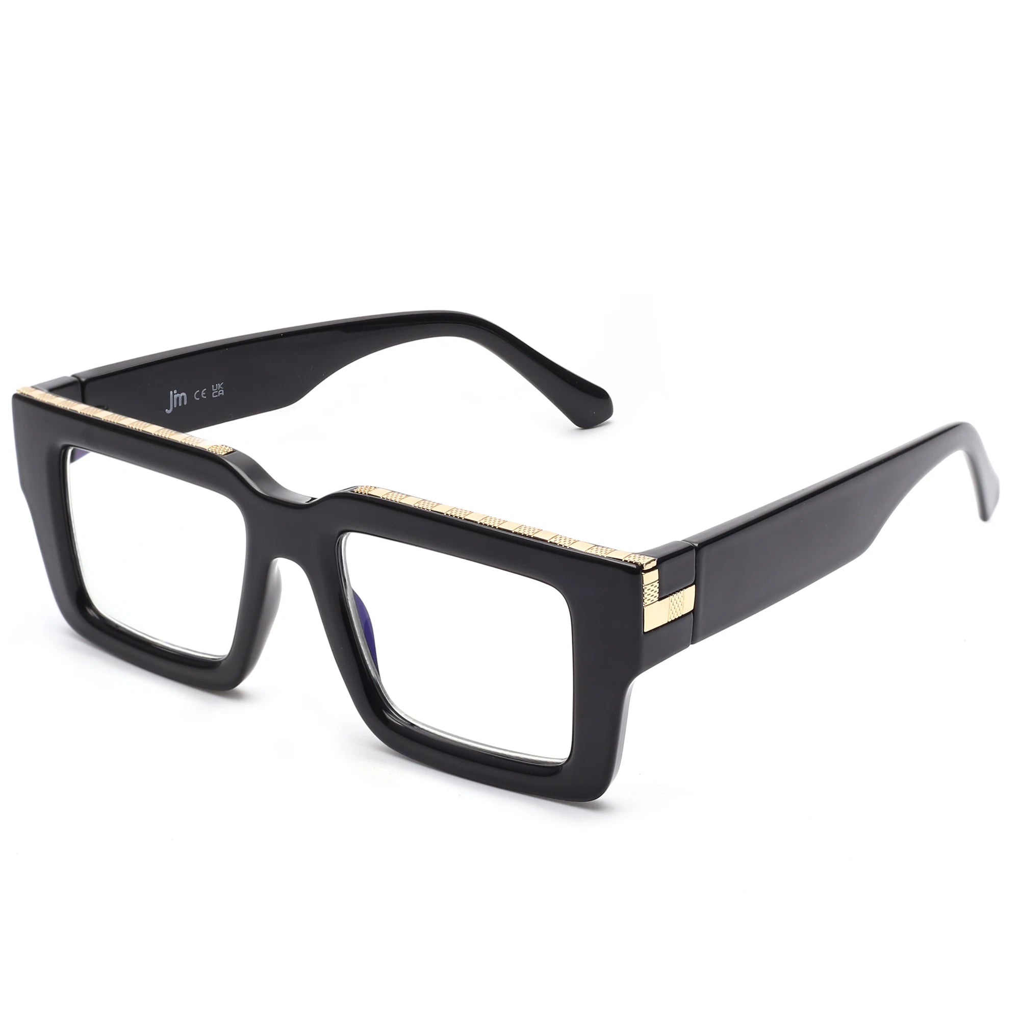 Lunettes de lecture carrées anti-lumière bleue UV400 – Plusieurs coloris & corrections