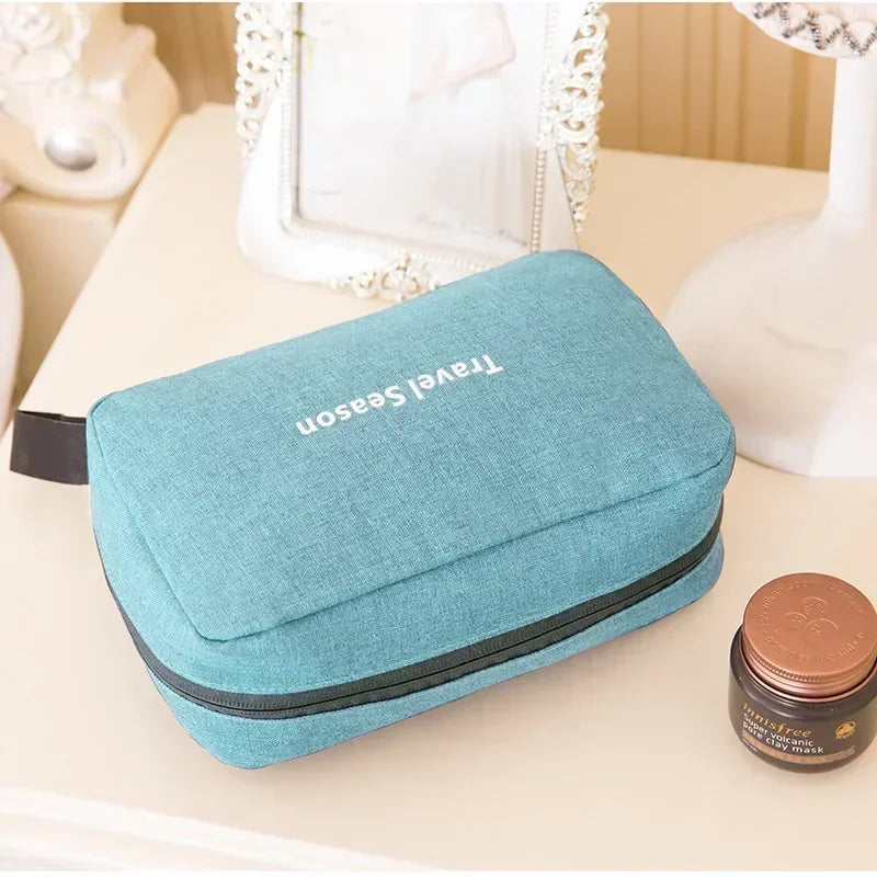 Trousse de toilette maquillage voyage – Organisateur portable, plusieurs coloris