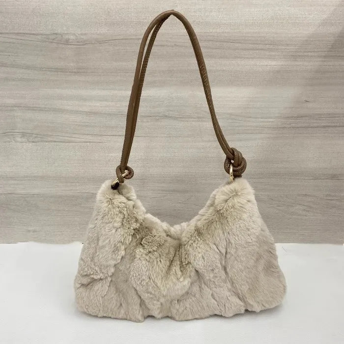 Sac à main femme doux et glamour  -  soirée & hiver, 5 coloris