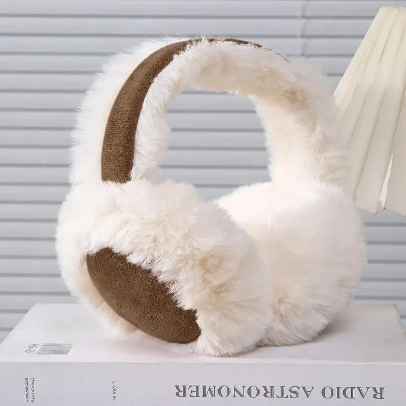 Cache-oreilles pliables  – Peluche douce – Plusieurs coloris