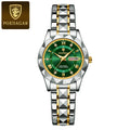 Montre POEDAGAR femme – Quartz, acier, lumineuse, étanche