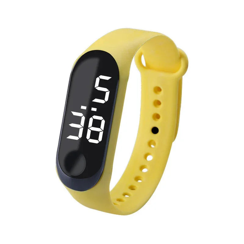 Montre digitale LED femme – Bracelet silicone sport & casual – Plusieurs coloris