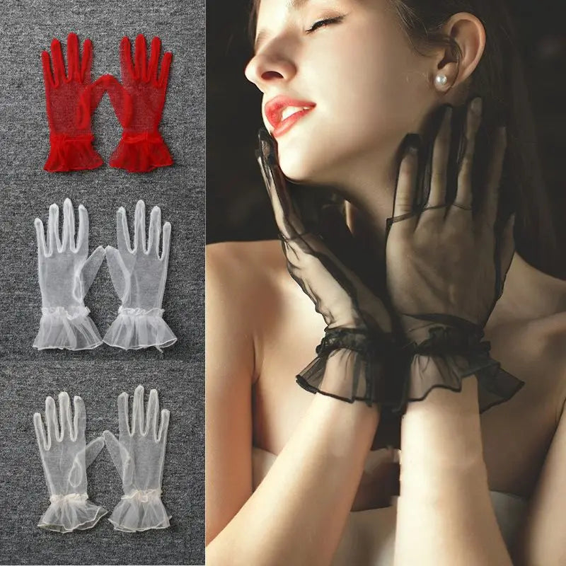 Gants tulle femme 8 coloris
