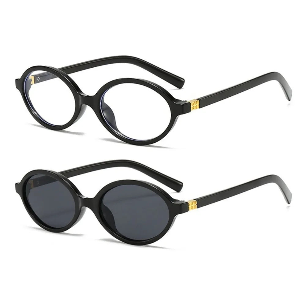 Lot de 2 lunettes ovales femme – Monture résine – Plusieurs coloris