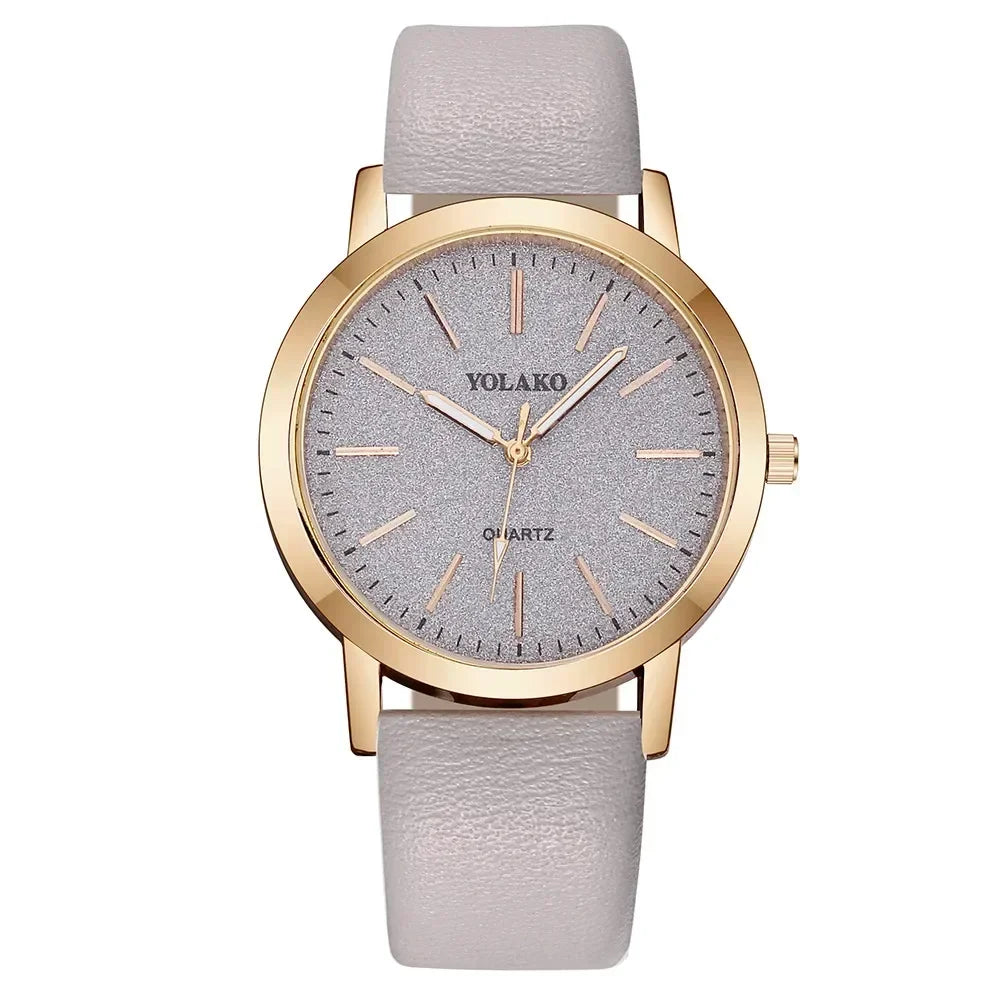 Montre femme cuir quartz – Design luxe & fashion – Plusieurs coloris