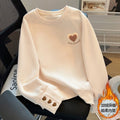 Sweat-shirt femme  Coupe loose décontractée top à enfiler