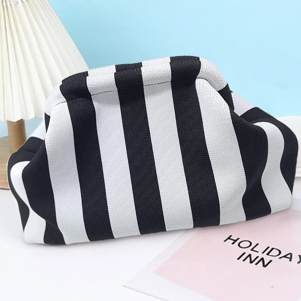 Pochette de plage en crochet – Sac été décontracté, color-block 13 coloris