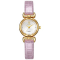 Montre femme verte Quartz, petits diamants, design simple & chic 6 coloris