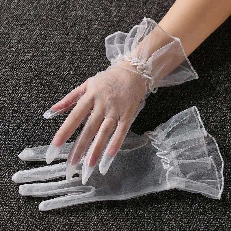 Gants tulle femme 8 coloris