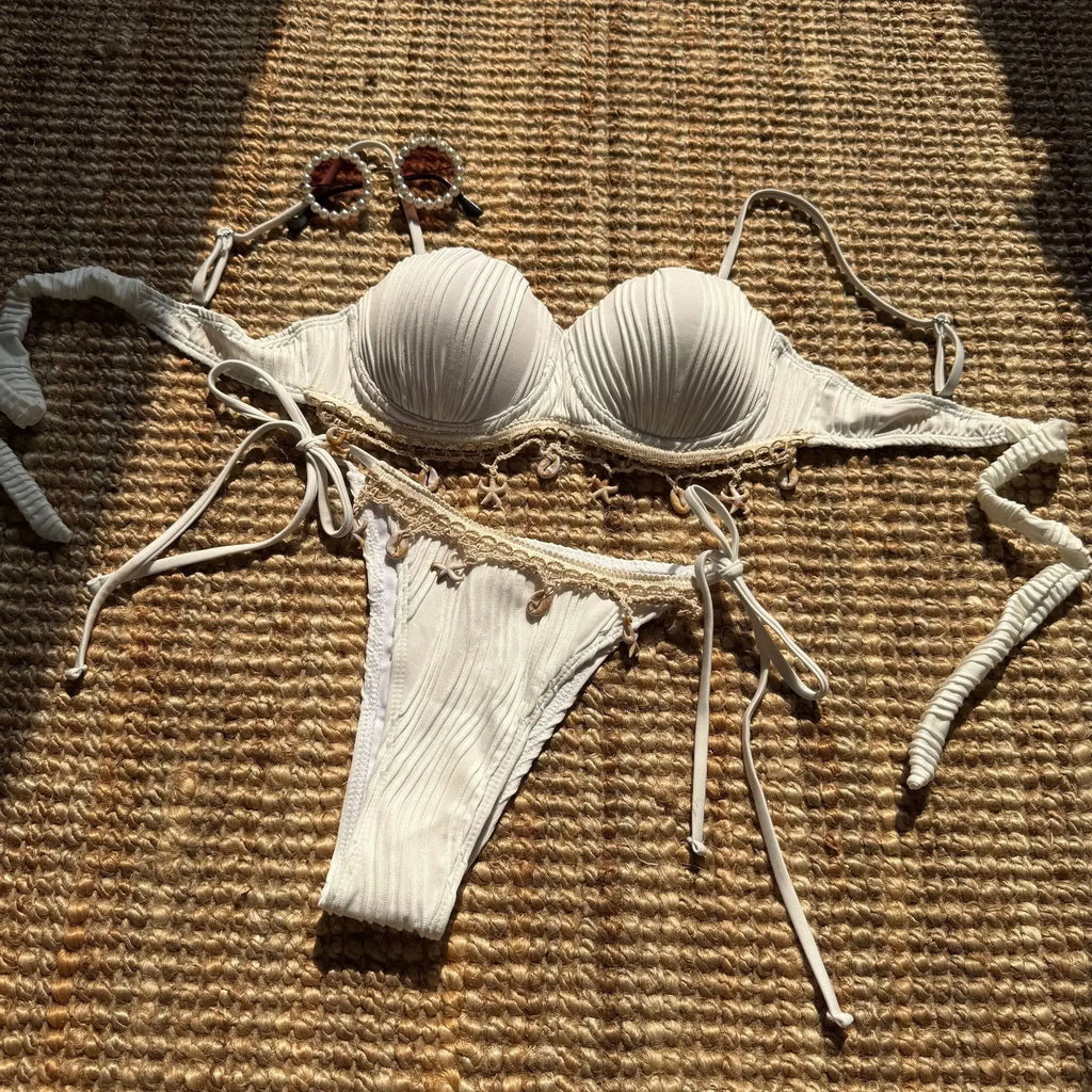 Bikini coquillage Push-Up – 5 Coloris