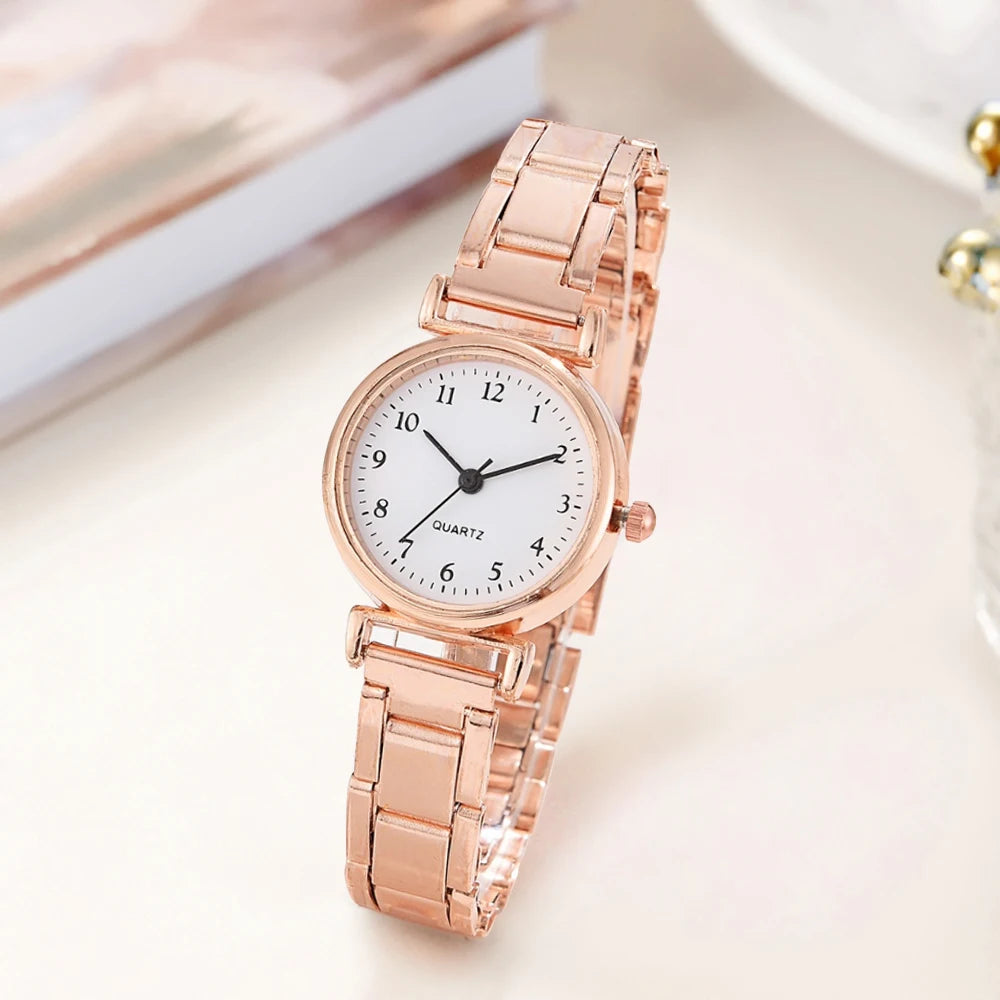 Montre femme acier – Quartz, bracelet métal – Plusieurs coloris