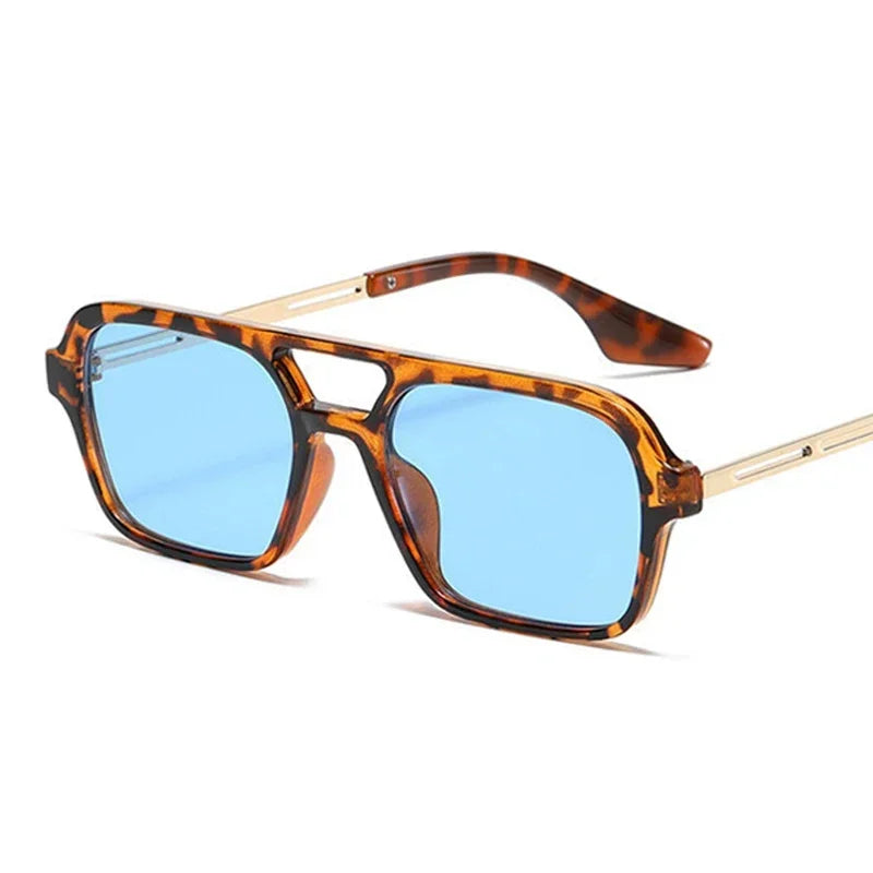 Lunettes de soleil femme carrées – Couleurs vives – Plusieurs coloris