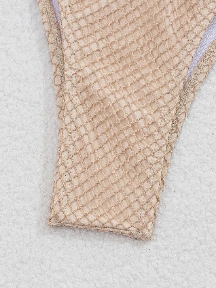 Applique taille basse Sexy 3 pièces ensemble de Bikini-maillot de bain de vacances à la plage pour femmes modeste burkini mujer burkini femme musulmane