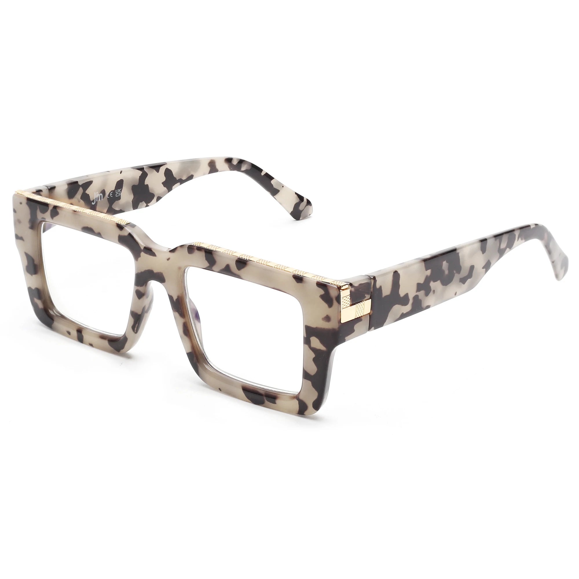 Lunettes de lecture carrées anti-lumière bleue UV400 – Plusieurs coloris & corrections